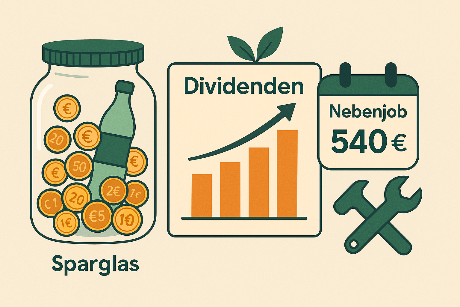 Nebenjob Geld investieren – Vermögensaufbau mit System