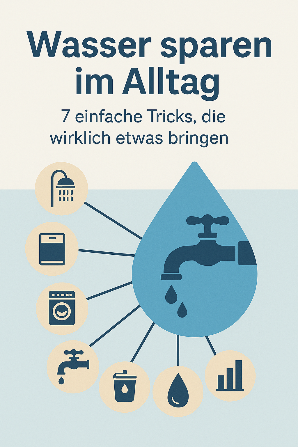 Wasser sparen im Alltag – Spartipps für zu Hause